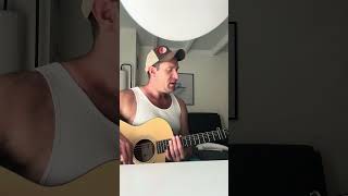 Morgan Wallen whiskey glasses 👓 🍺 🥃 acousticcover music acoustic ￼ [upl. by Dnamron]