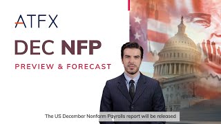 ATFX 2023 December US Nonfarm Payrolls Analysis January 5 nfp nonfarmpayrolls trading [upl. by Ybreh690]