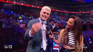 Cody Rhodes Promo  Tommaso Ciampa amp Gunther Entrance – WWE Raw 10223 [upl. by Ahsiym570]