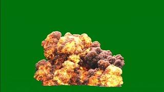 Green screen explosion effects [upl. by Hekking]