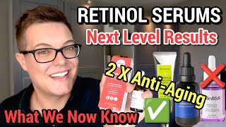 NEXT LEVEL RETINOL  Maximum AntiAging 2X The Results [upl. by Franek]