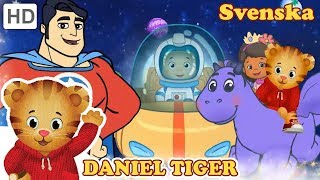 Daniel Tigers Kvarter 🏰📚 En Värld av Böcker  Videor för Barn [upl. by Novyat156]