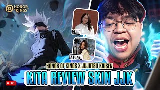 LIVE GAK SIH  KITA REVIEW SKIN GOJO SATORU GG IMBA GELO [upl. by Assiroc]