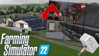 MA7  Stabulation Vologne avec salle de traite FS22 [upl. by Sidney688]