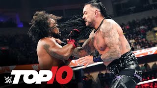 Top 10 Monday Night Raw moments WWE Top 10 Nov 6 2023 [upl. by Kaylil]