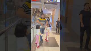 Twins sisters dance in mall youtubeshorts [upl. by Aryahay]