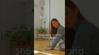 Turn your living room into a dance floor Dancer Shoulderstand floorwork [upl. by Llerroj]