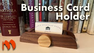 A Business Card Holder From Scraps [upl. by Livi]