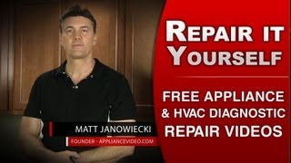 Fix it Yourself with over 5500 Repair videos at  ApplianceVideocom [upl. by Abigale982]