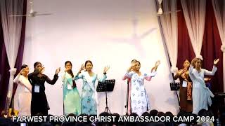 Youth camp 2024 Nepali Christian dance Calvary church dhangadhi new Christian dance [upl. by Norabal]