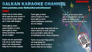 KARAOKE sa tekstom  Goca Trzan  Cujem da za mene pitas [upl. by Weber616]