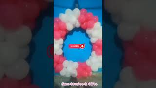 Trending Circle Balloon Arch  Easy amp Stunning Party Decor  DIY [upl. by Mallin962]