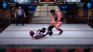 HCTP  Omos Vs Andre the Giant  Single Match  Walkthrough Gameplay [upl. by Hertz954]