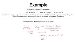 Predicting Spontaneity with Entropy  Chapter 18 Part 6 [upl. by Natividad]