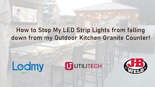 How to stop my LED strip lights from falling down [upl. by Oluas]