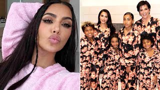 Kim Kardashian Shares Sweet Family Pics with Her Kids amp Mom Kris Jenner [upl. by Akimit726]