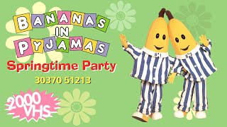 Bananas in Pyjamas Springtime Party 30370 51213  2000 VHS [upl. by Saravat529]