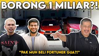 BORONG MOBIL SAMPE 1 MILIAR DI SHOWROOM PAK MUH‼️ DOI MALAH MAU BAYARIN FORTUNER GUA⁉️ [upl. by Jarrett]