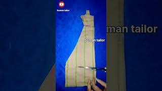 Latest frock design cutting [upl. by Barcus74]