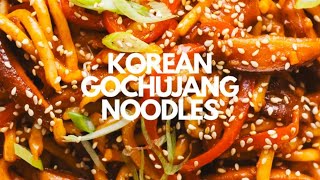 Easy Gochujang Noodles Recipe The Ultimate Spicy Comfort Food [upl. by Mordecai]