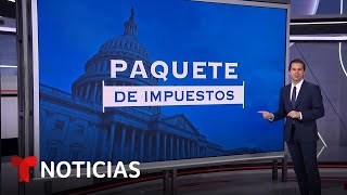 Qué incluye el paquete de créditos por hijos y viviendas aprobado por la Cámara  Noticias Telemundo [upl. by Aynekat]