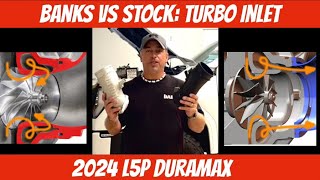 2024 Duramax Banks Turbo Inlet and Map Sensor Spacer Install [upl. by Yemrots]