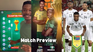 Nigeria v South Africa AFCON 2023 SEMIFINAL Match Preview How can Bafana Bafana win [upl. by Mahmud717]