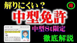 中型免許、中型二種免許や中型自動車について徹底解説しました。 [upl. by Alihs]