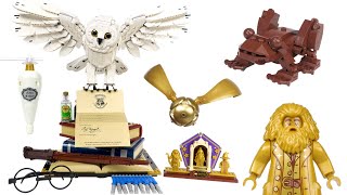 LEGO Harry Potter Hogwarts Icons Collectors Edition 76391 Review [upl. by Ydnic]