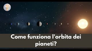 Come funziona lorbita dei pianeti [upl. by Cacia111]