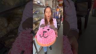 Pink Colour Food Challenge for 24 Hours 😱😱 [upl. by Aiker513]