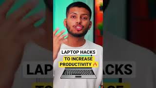 5 Tricks to increase Laptop Productivity 💻 [upl. by Tlaw]