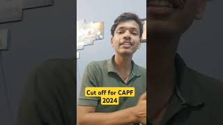 Analysis of CAPF 2024  Cut off for CAPF 2024 upsc capf cds defenceprepration [upl. by Erehc]