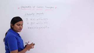 Linearity Property in Laplace Transform [upl. by Akirdnas]