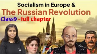 SOCIALISM IN EUROPE AND RUSSIAN REVOLUTION History Chapter 2 Class 9 THEORY  SOLUTIONS  RN Glory [upl. by Ytram]