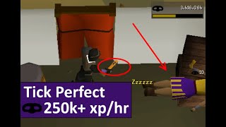 OSRS InDepth Efficient Blackjacking Guide  Tickperfect Low Click Intensity PC and Mobile [upl. by Poppas522]