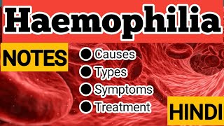 Haemophilia  Haemophilia A amp Haemophilia B  Causes  Symptoms  Treatment  Explanation with notes [upl. by Trip369]