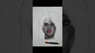 Proceso completo terminadocamila cabello parati camilacabello viraldrawing [upl. by Ereveneug]