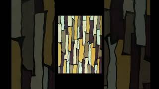 Painted Paper Collage Abstract Art Slideshow Gallery shortsvideo [upl. by Ahsinar]