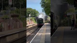 Shakespeare Express with 7029 Clun Castle at Whitlocks End 11824 steamlocomotive steamtrain [upl. by Neeuq77]