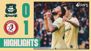 WELLS WINNER SENDS AWAY END MAD 🤯 Plymouth Argyle 01 Bristol City  Highlights [upl. by Mateya]