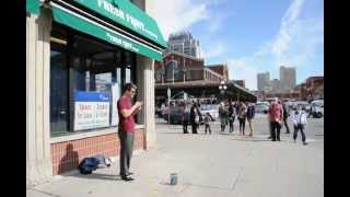 Easter Sunday Busking  Ottawa Choirboy [upl. by Lenox631]