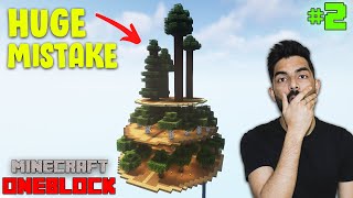 Is This Tree Farm is a Huge Mistake   Minecraft Oneblock 2 [upl. by Sissie]