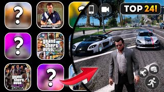 TOP 24 😱 Realistic GTA V Fan Made Games For Mobile That Will Blow Your Mind [upl. by Culhert]