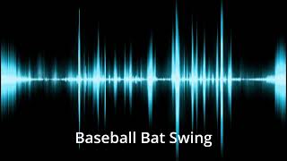 Baseball Bat Swing Sound Effect [upl. by Eledoya214]