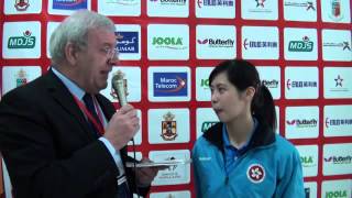 Yee Lok Lam ITTFJuniorWorlds Interview [upl. by Eikciv794]