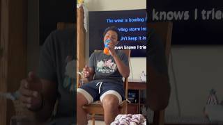 Blind karaoke 🎤 📸 music dance funny prank music sic [upl. by Corso]