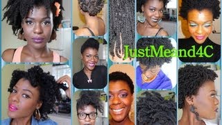 2 Year 4C Hair Journey  Welcome to my Channel [upl. by Ciri]