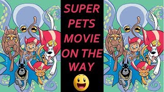 DC SUPER PETS MOVIE HEADS TO THEATERS [upl. by Ennadroj]