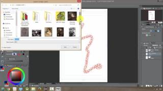 Manga Studio 5  Clip Studio Paint Exporting a Page [upl. by Cand576]